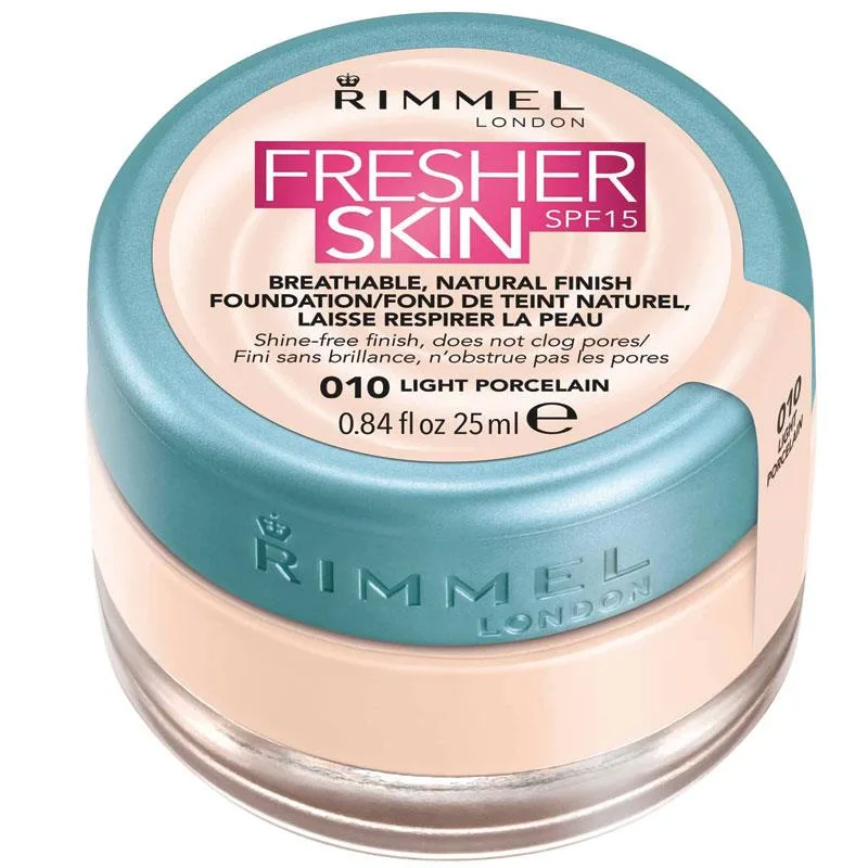 Fond de ten Rimmel London Fresher Skin Review si Pareri obiective