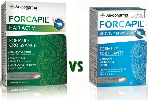 Forcapil Hair Activ vs Forcapil pentru par si unghii – Care este diferenta?