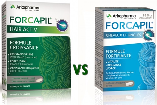 Forcapil Hair Activ vs Forcapil Par si unghii - Diferente si Recomandari