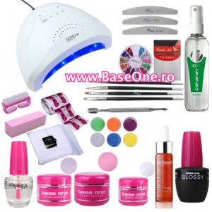 Kit unghii cu Gel UV Base One #1