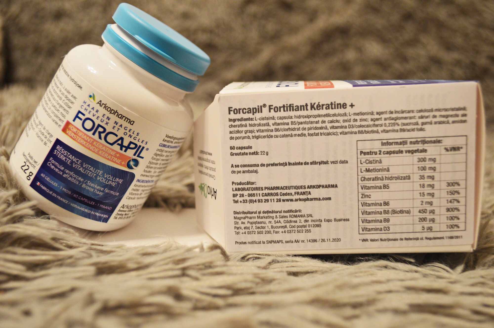 forcapil fortifiant keratine review