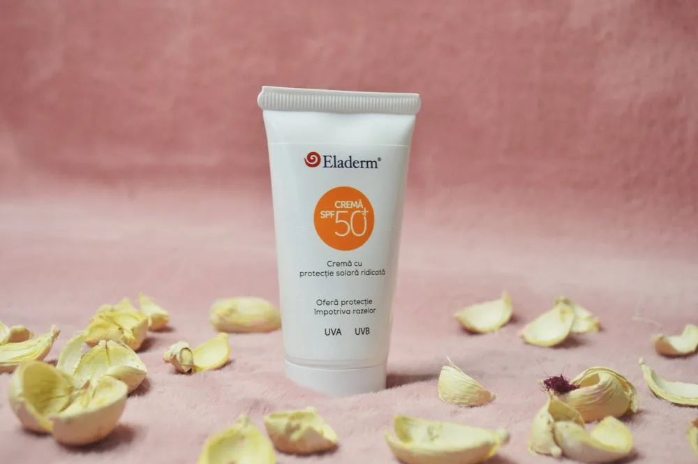 Crema cu protectie solara Eladerm SPF50+ : Review & Pareri personale