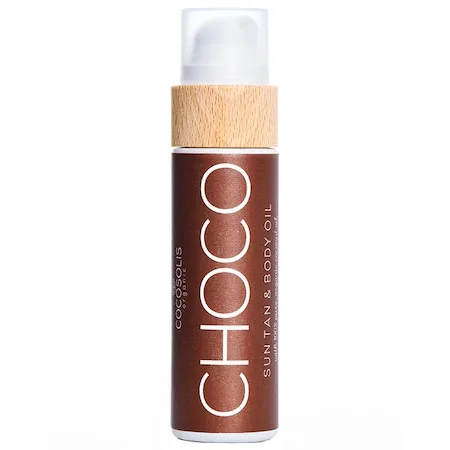 Ulei pentru accelerarea bronzului Cocosolis Choco Sun Tan & Body Oil : Review