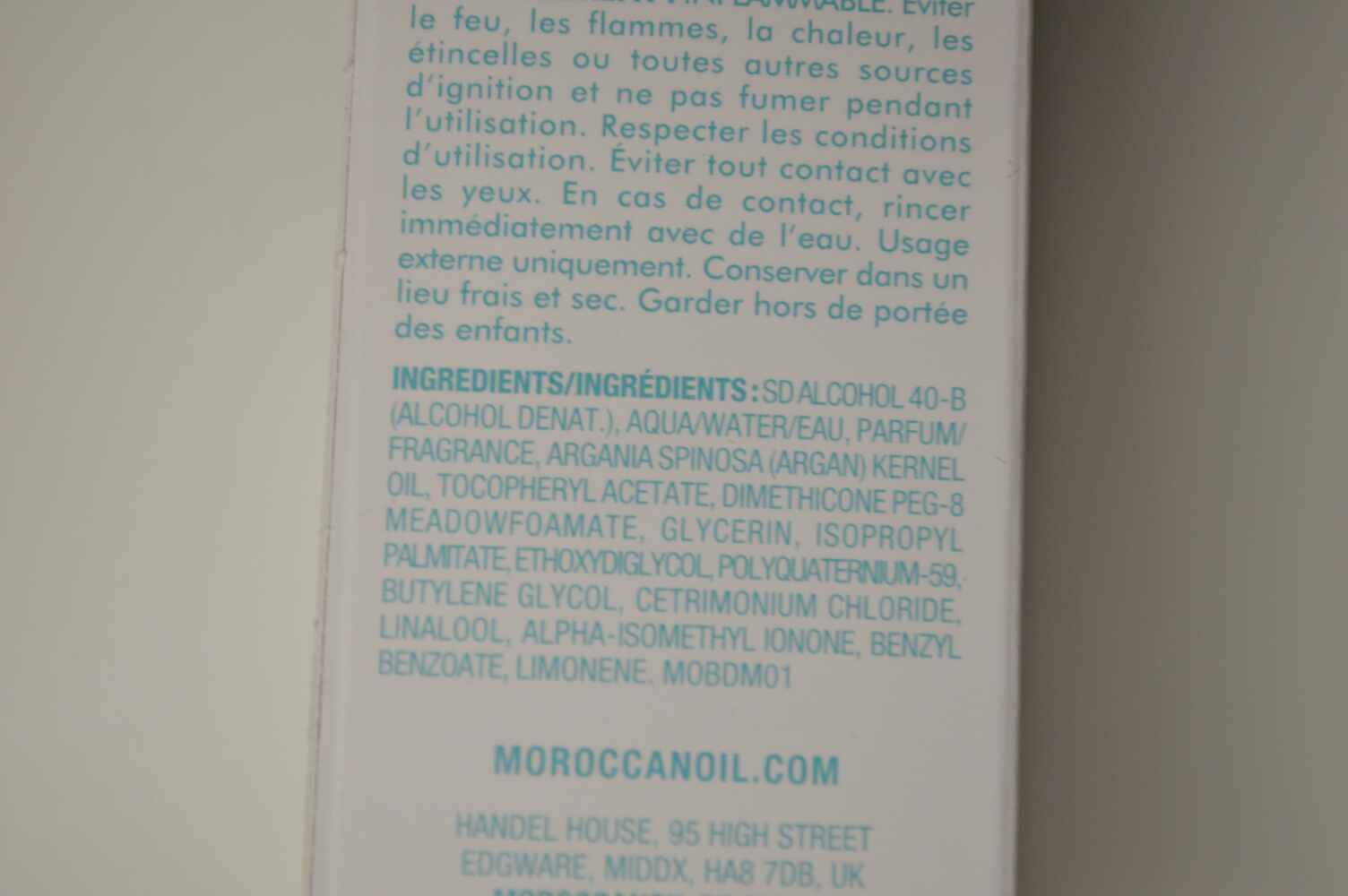 moroccanoil mist par corp review