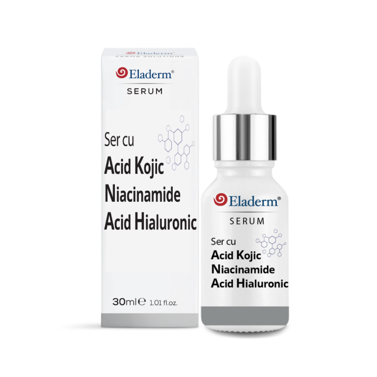 Eladerm Ser cu Acid Kojic, Niacinamide si Acid Hialuronic | Review si Pareri personale